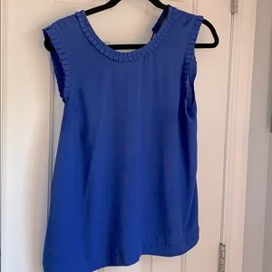 J Crew Royal Blue sleeveless top